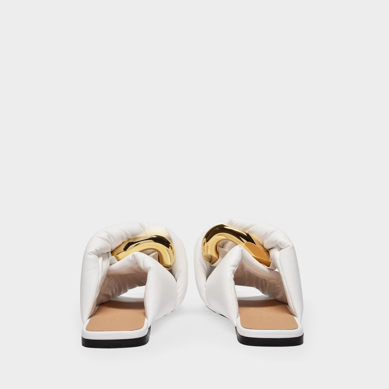 J.W. Anderson Flat Twist Sandal 皮质平底凉鞋