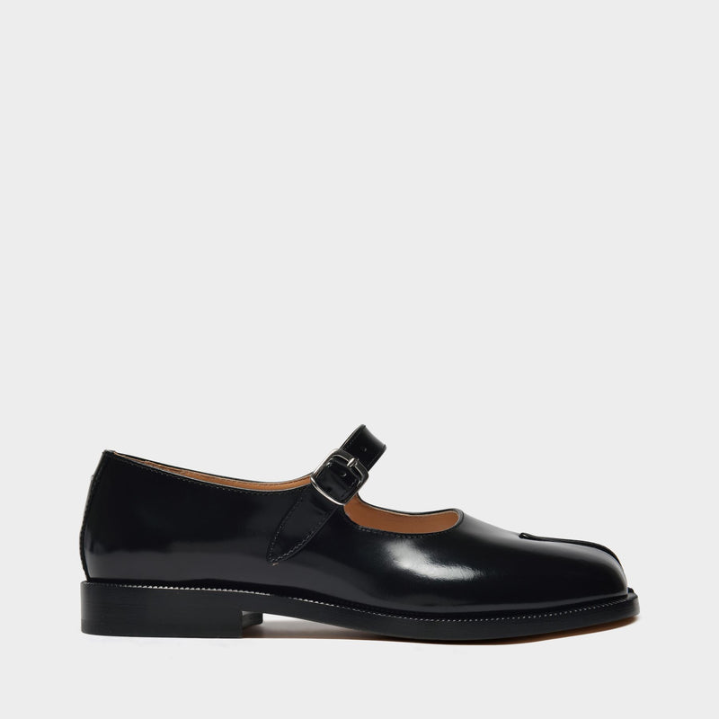 马吉拉 Maison Margiela 皮质平底玛丽珍分指鞋正品