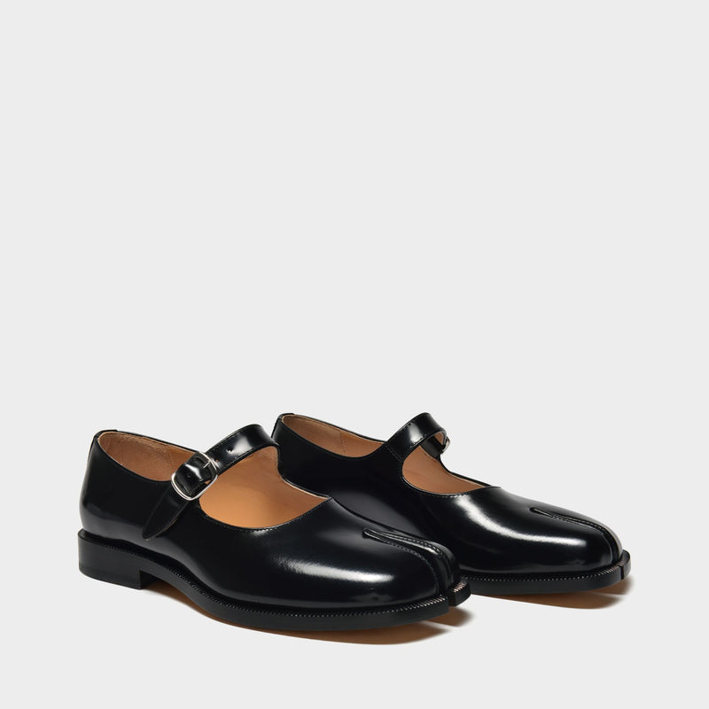 马吉拉 Maison Margiela 皮质平底玛丽珍分指鞋正品