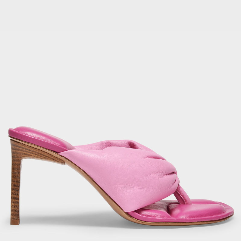 Jacquemus Les Sandales Nocio 羊皮细高跟凉鞋2022夏季新款正品