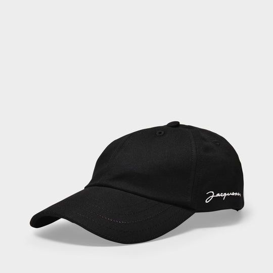 Jacquemus La Casquette Jacquemus 棒球帽 黑色遮阳帽子