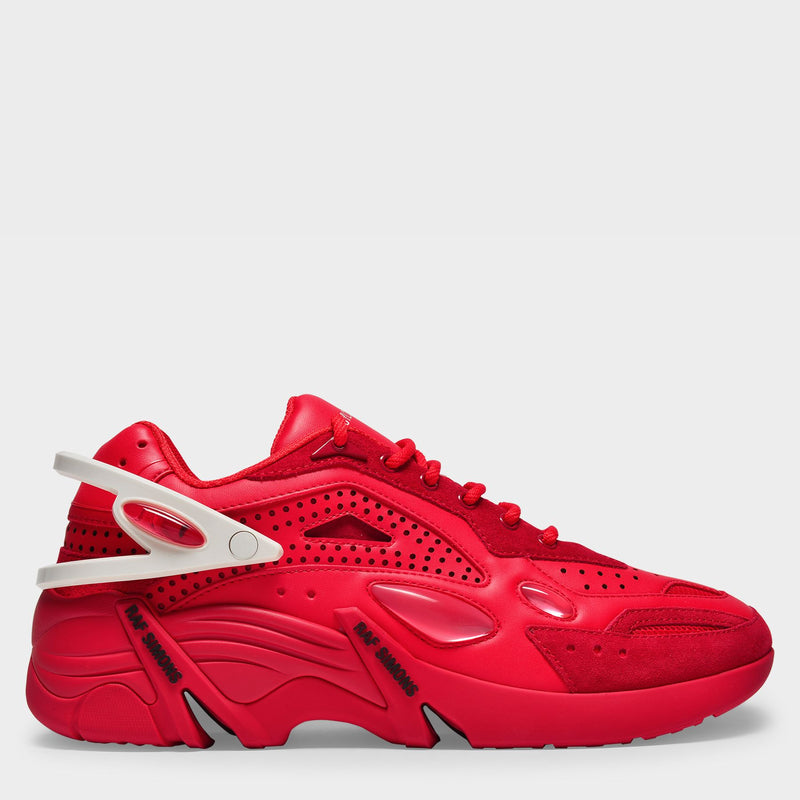 Raf Simons Cylon-21 男士纤维拼皮质运动鞋休闲鞋男女情侣同款