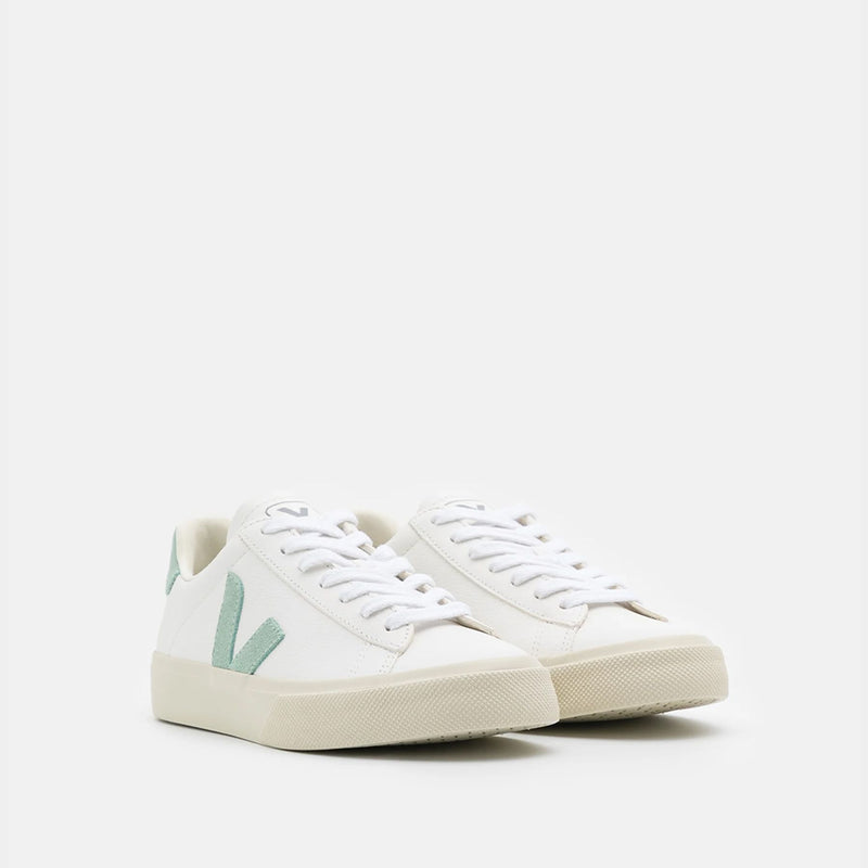 Veja Campo 经典纯色皮质 低帮运动小白鞋正品