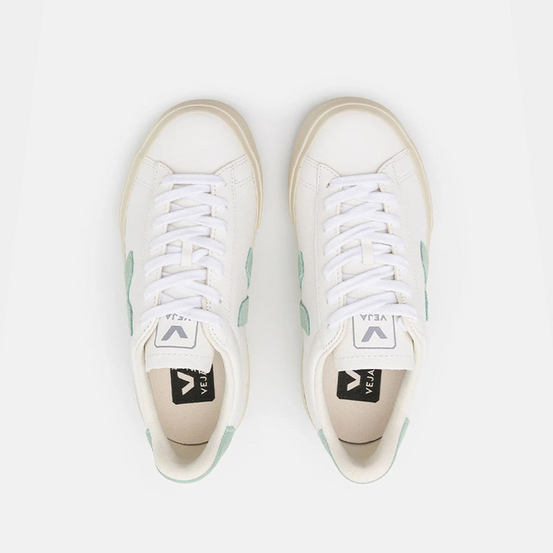 Veja Campo 经典纯色皮质 低帮运动小白鞋正品