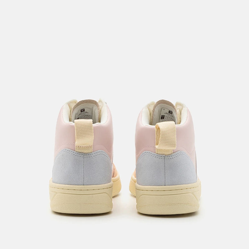 Veja V-15  女士拼色中帮皮质休闲鞋 运动小白鞋2023新款