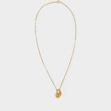 The Mia Necklace in Gold Plated Bronze