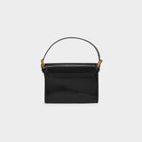 Fran Handbag - By Far - Black - Patent Leather