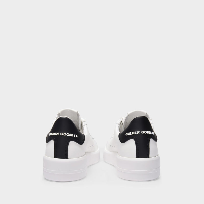 Golden Goose GGDB Pure Star 厚底低帮休闲牛皮质星星小白鞋正品