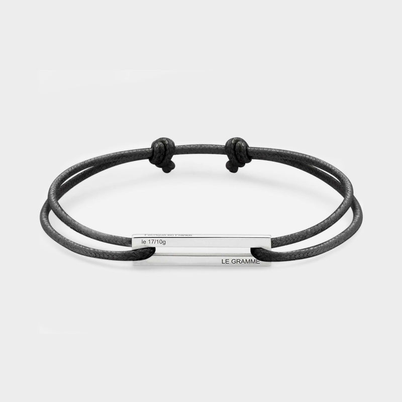 1.7G Bracelet - Le Gramme - Black - Silver