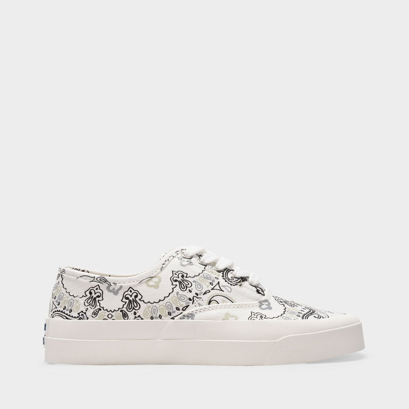 Bandana Print Low Sneakers 印花帆布鞋运动鞋