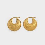 Geena Earrings 镀金黄铜耳环