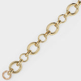 Calle Necklace in Brass