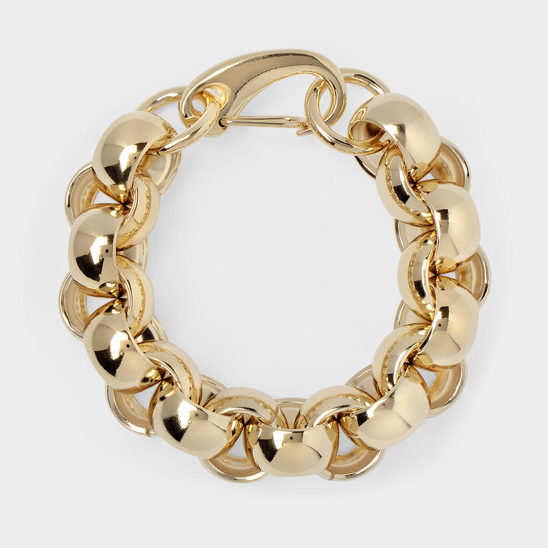 Luna Bracelet in Brass