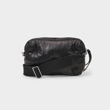 Glam Slam Crossbody in Black Leather