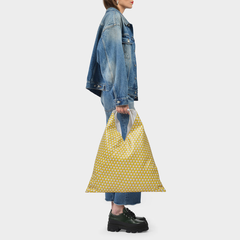 Japanese Bag in Yellow Vimini Print