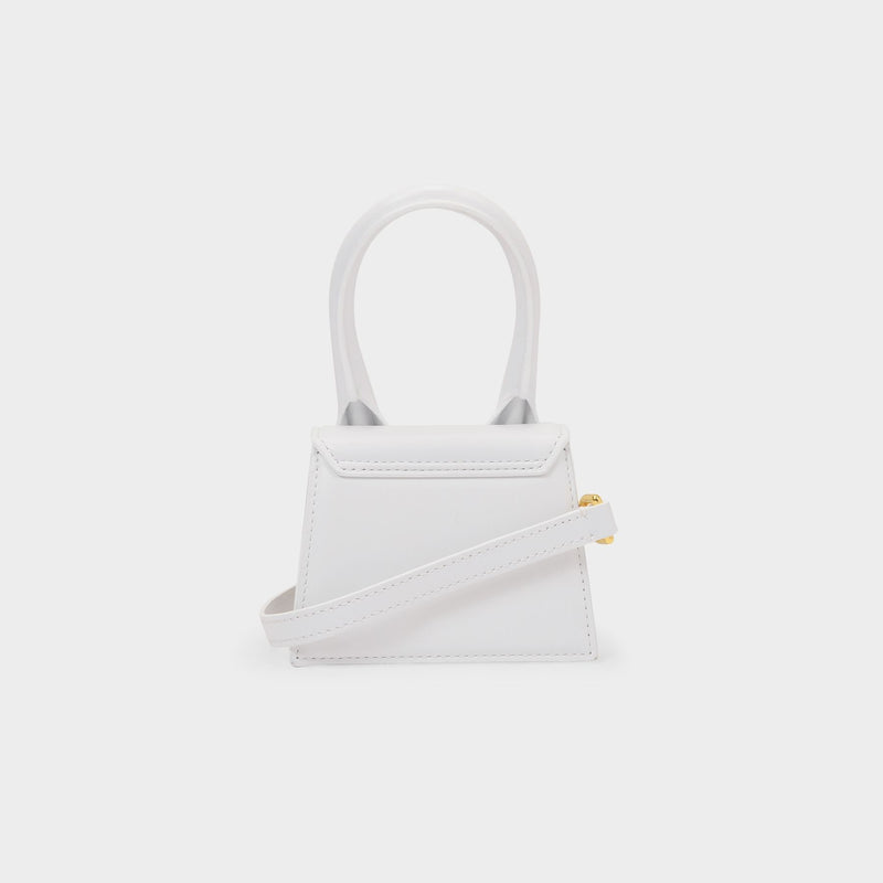 Jacquemus Le Chiquito细肩带皮质斜挎包情侣款正品