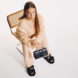 Jacquemus Le Grand Bambino Jennie同款牛皮手拿包斜挎包