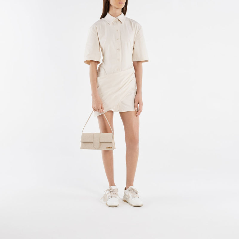 Jacquemus Le Bambino Long 新款牛皮手提腋下包【新闻女王同款】