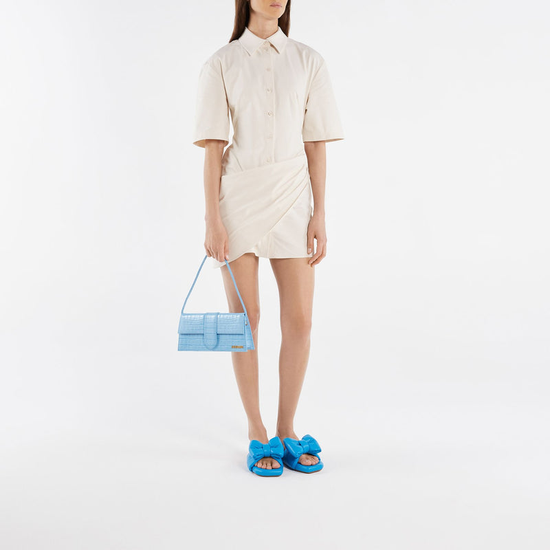 Jacquemus Le Bambino Long 新款牛皮手提腋下包【新闻女王同款】