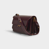 Trunk Bag in Wine Calfskin