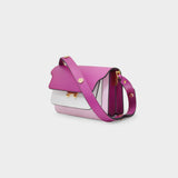 Trunk Mini Bag in Pink Leather