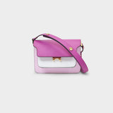 Trunk Mini Bag in Pink Leather