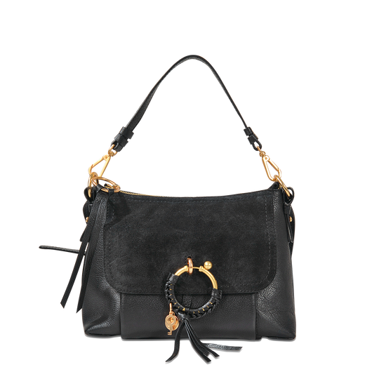 Joan Hobo Hobo Bag - See By Chloe -  Black - Leather