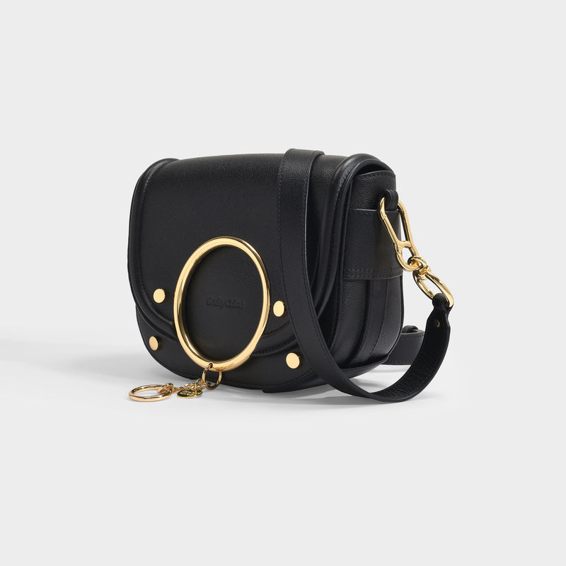 See by Chloe Demi Bag 黑色皮质女包正品