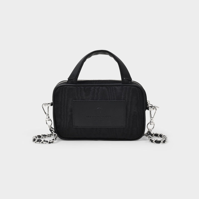 Mini Madame Bag in Black Canvas