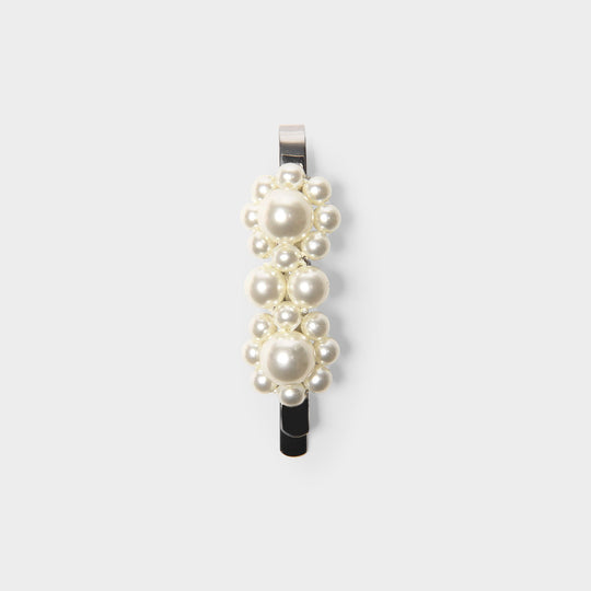 Simone Rocha Mini Pearl Flower 发卡 珠饰发夹新款正品