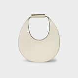 Moon  Handbag - Staud - Cream - Leather