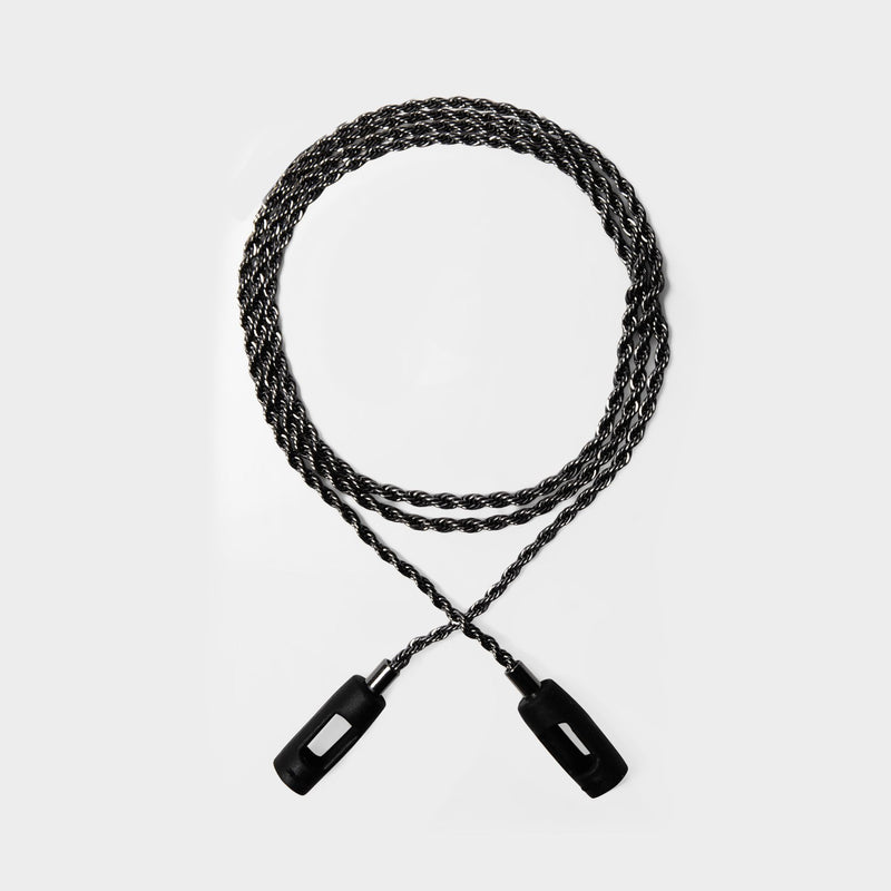 Tapper Rope Chain 1301/1302镀银和黑色Airpods耳机绳链正品银色