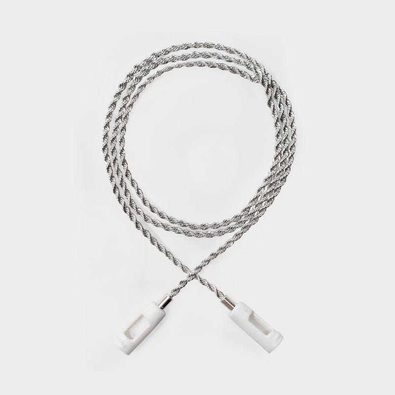 Tapper Rope Chain 1301/1302镀银和黑色Airpods耳机绳链正品银色
