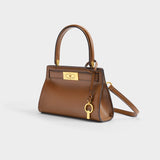 Lee Radziwill Petite Handbag - Tory Burch -  Moose - Leather