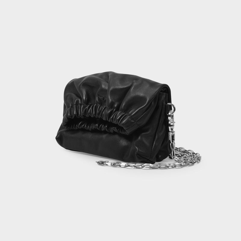 Rockyssime Xs Hobo Bag - Zadig & Voltaire -  Black - Leather